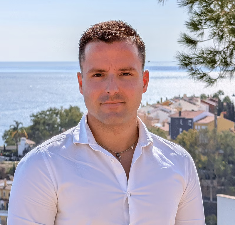 Franck Ribeiro, conseiller Olé Immobilier — chasseur de biens francophone en Espagne